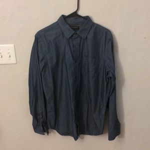 Banana Republic Navy Softwash Slim Fit Button-up size Medium in great condition.